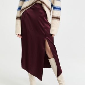 MINKPINK Nador Flounce Slip Skirt size Small